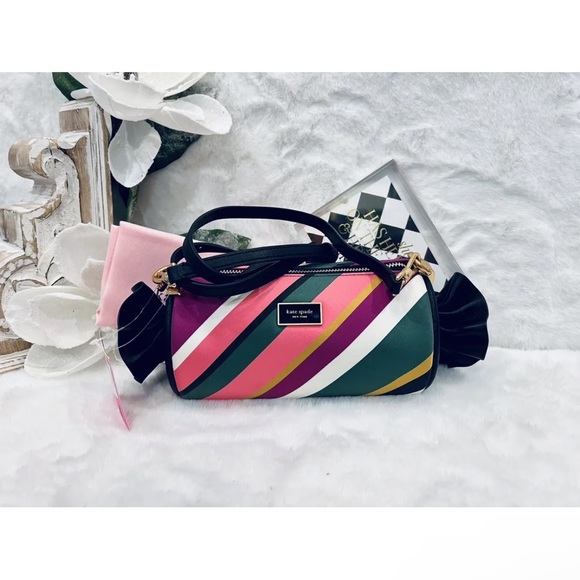 Kate Spade Candy Crossbody Swirl Sweet shop treats Barrel bag NOVELTY - Picture 2 of 11